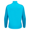 Толстовка тренировочная MACRON ISEN 1/4 ZIP TOP NEO SKY/DARK NEON SKY