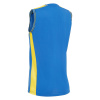 Майка спортивная MACRON RADON WOMAN SHIRT ROYAL BLUE/YELLOW