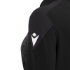 Толстовка тренировочная женская MACRON ANORA TRAINING 1/4 ZIP TOP BLACK/DARK GREY