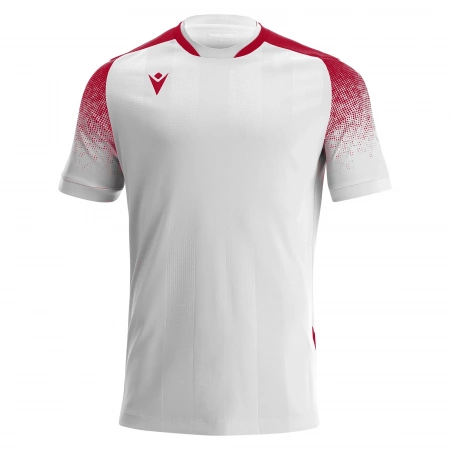 Футболка спортивная MACRON ALIOTH ECO SHIRT WHITE/RED