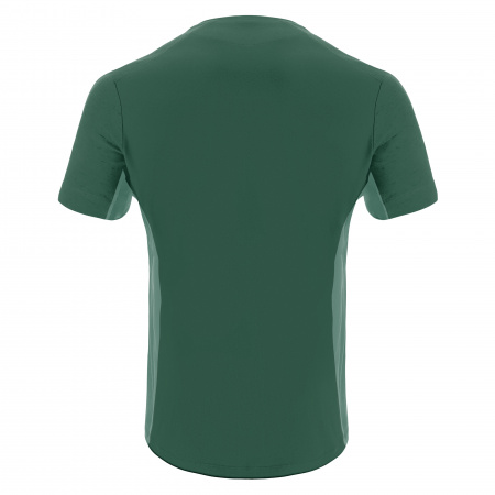 Футболка спортивная х/б MACRON NEVEL T-SHIRT BOTTLE GREEN/LIGHT BOTTLE GREEN
