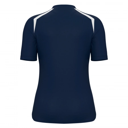 Футболка спортивная женская MACRON ANDURIL SHIRT NAVY/WHITE