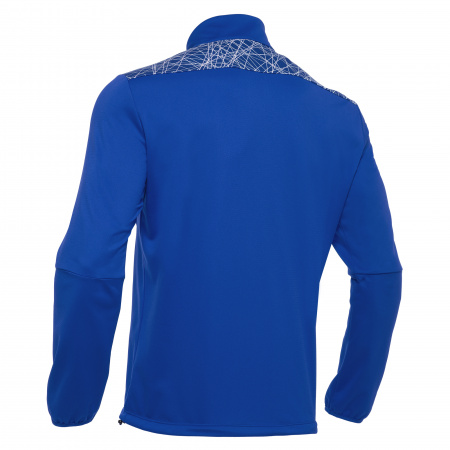 Толстовка тренировочная MACRON TAGUS 1/4 ZIP TOP ROYAL BLUE/WHITE