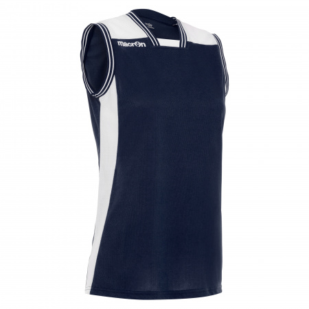 Майка спортивная MACRON RADON WOMAN SHIRT NAVY/WHITE