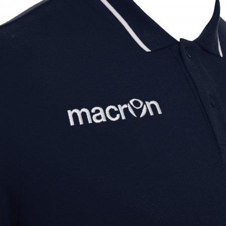 Поло парадное MACRON ZOUK POLO NAVY/WHITE