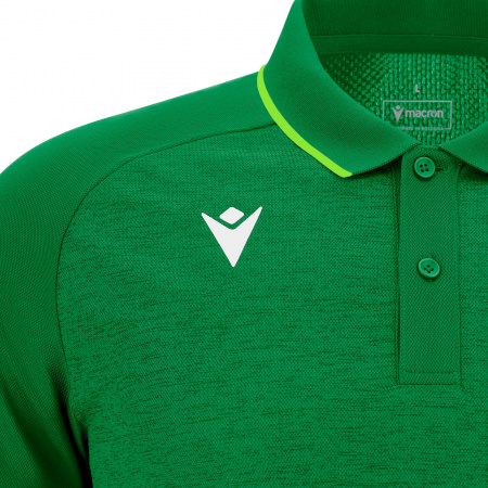 Поло парадное MACRON AULOS POLO GREEN/NEON GREEN