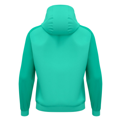 Худи спортивное MACRON HORN HOODY POLY TURQUOISE/DARK TURQUOISE