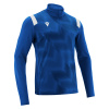 Толстовка тренировочная MACRON PURUS TRAINING 1/4 ZIP TOP ROYAL BLUE/WHITE