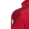 Толстовка тренировочная MACRON YARUGA TRAINING 1/4 ZIP TOP RED/DARK RED