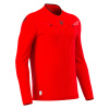 Футболка судейская проф. MACRON MENDEZ ECO SHIRT LS BRIGHT RED/BLACK