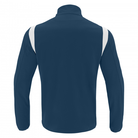 Толстовка тренировочная MACRON GANGE TRAINING 1/4 ZIP TOP NAVY/WHITE