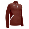 Толстовка тренировочная MACRON FRASER TRAINING 1/4 ZIP TOP CARDINAL/WHITE