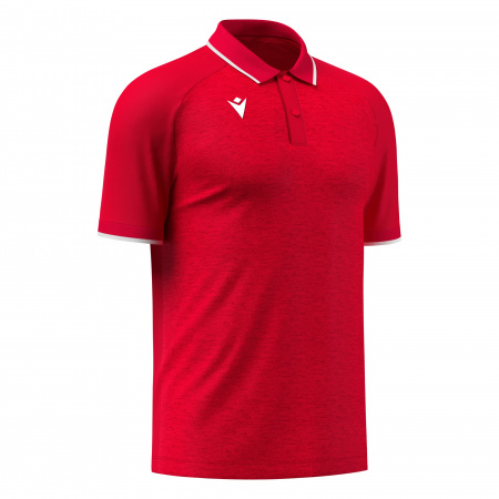 Поло парадное MACRON AULOS POLO RED/WHITE