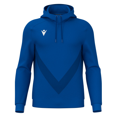 Худи спортивное MACRON FENDERS HOODED SWEATSHIRT ROYAL BLUE/DARK ROYAL BLUE