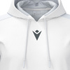 Худи спортивное MACRON HORN HOODY POLY WHITE/LIGHT GREY