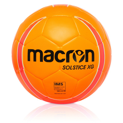 Мяч футбольный тренировочный MACRON SOLSTICE XG FOOTBALL TRAINING BALL N.5 (IMS) ORANGE