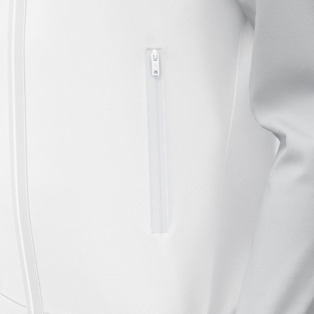 Олимпийка парадная MACRON CHRONOS FULL ZIP TOP WHITE/LIGHT GREY