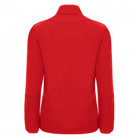 Толстовка тренировочная женская MACRON MAIRA TRAINING 1/4 ZIP TOP RED/WHITE