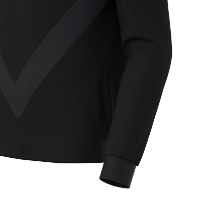 Худи спортивное MACRON FENDERS HOODED SWEATSHIRT BLACK/DARK GREY