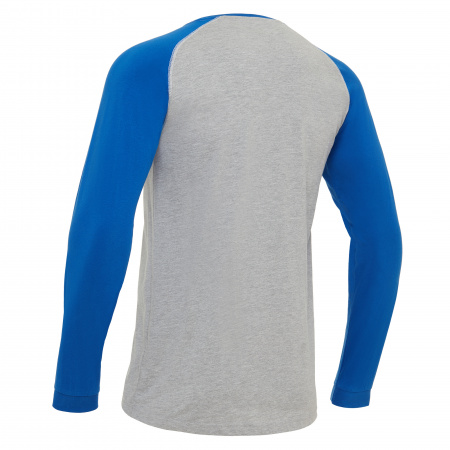 Майка спортивная MACRON WAVE SHIRT LONG SLEEVES ROYAL BLUE