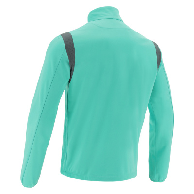 Толстовка тренировочная MACRON GANGE TRAINING 1/4 ZIP TOP TURQUOISE/ANTHRACITE