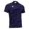 Поло спортивное MACRON THAVIL POLO NAVY/WHITE