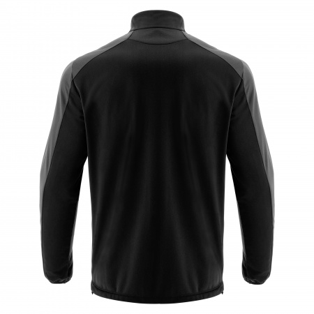 Толстовка тренировочная MACRON ARNO TRAINING 1/4 ZIP TOP BLACK/DARK GREY