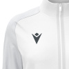 Олимпийка парадная женская MACRON RAMA FULL LENGTH ZIP TOP WHITE/LIGHT GREY