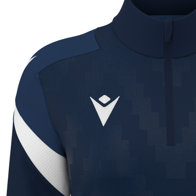 Толстовка тренировочная женская LEONA TRAINING 1/4 ZIP TOP NAVY/WHITE