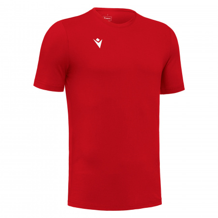 Футболка спортивная х/б MACRON BOOST ECO T-SHIRT RED