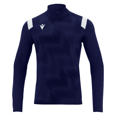 Толстовка тренировочная MACRON PURUS TRAINING 1/4 ZIP TOP NAVY/WHITE