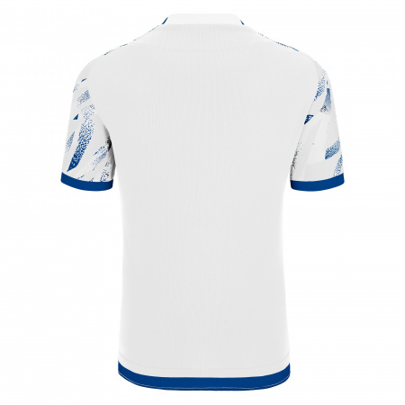 Футболка спортивная MACRON THEMIS ECO SHIRT WHITE/ROYAL BLUE