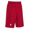 Шорты баскетбольные MACRON X500 SHORTS RED/WHITE