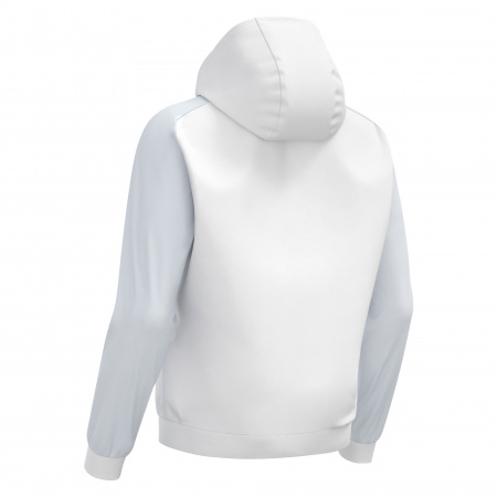Худи спортивное MACRON HORN HOODY POLY WHITE/LIGHT GREY