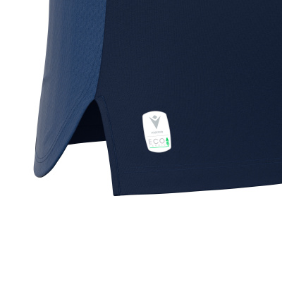 Футболка спортивная MACRON LILY ECO MATCH DAY SLEEVESLESS SHIRT NAVY/WHITE