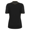 Футболка судейская проф. женская MACRON TESS ECO SHIRT SS BLACK/GOLD