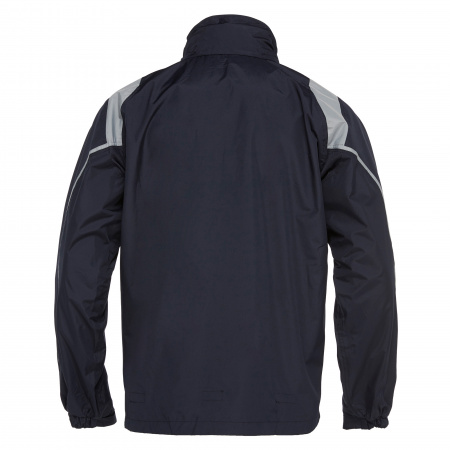 Куртка тренировочная MACRON CORAL 1/4 ZIP FLEECE INTERNAL SHOWERJACKET NAVY/GREY