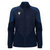 Олимпийка парадная женская MACRON ARTEMIS FULL LENGTH ZIP TOP NAVY/LIGHT NAVY