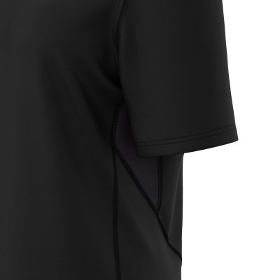 Регбийка игровая MACRON BERYL MATCH DAY SHIRT BLACK