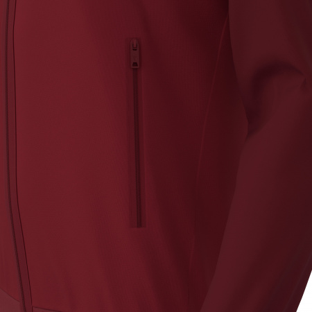 Олимпийка парадная MACRON ANUBIS FULL LENGTH ZIP TOP CARDINAL/DARK CARDINAL