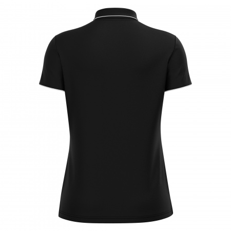 Поло спортивное женское MACRON MELODY POLO BLACK/WHITE