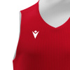 Майка спортивная MACRON IDAHO JERSEY REVERSIBLE RED/WHITE