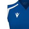 Футболка спортивная женская MACRON FROSTMOOR SHIRT ROYAL BLUE/WHITE