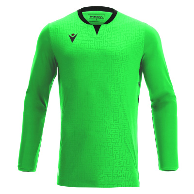 Футболка спортивная MACRON CYGNUS GK ECO SHIRT NEON GREEN/BLACK