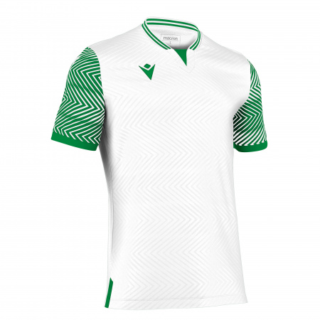 Футболка спортивная MACRON TUREIS ECO SHIRT WHITE/GREEN