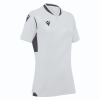 Футболка спортивная женская MACRON ALYA SHIRT SILVER/ANTHRACITE