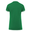 Поло спортивное женское х/б MACRON HAMBO POLO GREEN/WHITE