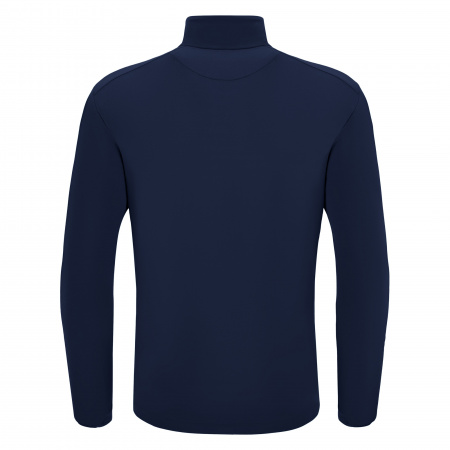 Толстовка тренировочная MACRON PIAVE TRAINING 1/4 ZIP TOP NAVY/WHITE