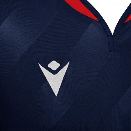 Футболка спортивная женская MACRON ALYA SHIRT NAVY/RED