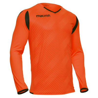Футболка спортивная MACRON HERCULES SHIRT ORANGE/BLACK